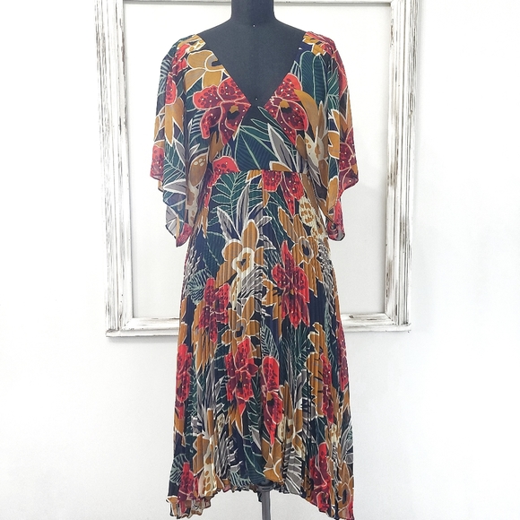 Club Monaco Zorbina Tropical Coconut Girl Dress - Picture 3 of 10